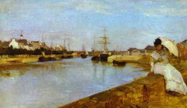 The Harbor at Lorient, National Gallery of Art, Washington